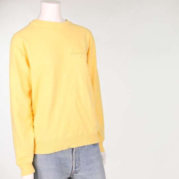 honey yellow sweatshirt